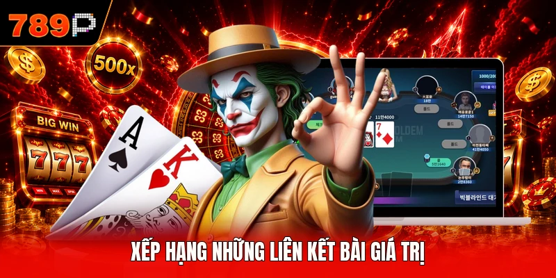 Xếp hạng những liên kết bài giá trị
